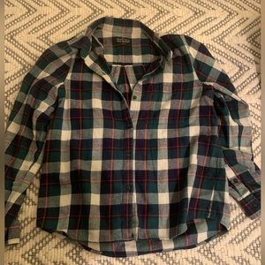 Madewell Broadway and Broome Flannel Shirt